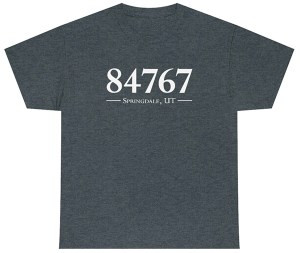 84767 Springdale, Utah Zion National Park t-shirts